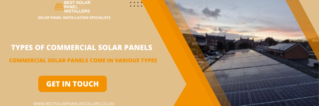 Types of Commercial Solar Panels in Tyne and Wear